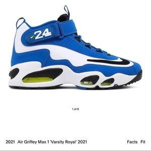 Air Griffey Max 1 'Varsity Royal' 2021